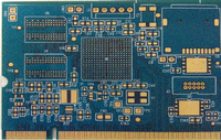 8 layers PCB with BGA and golden fingers